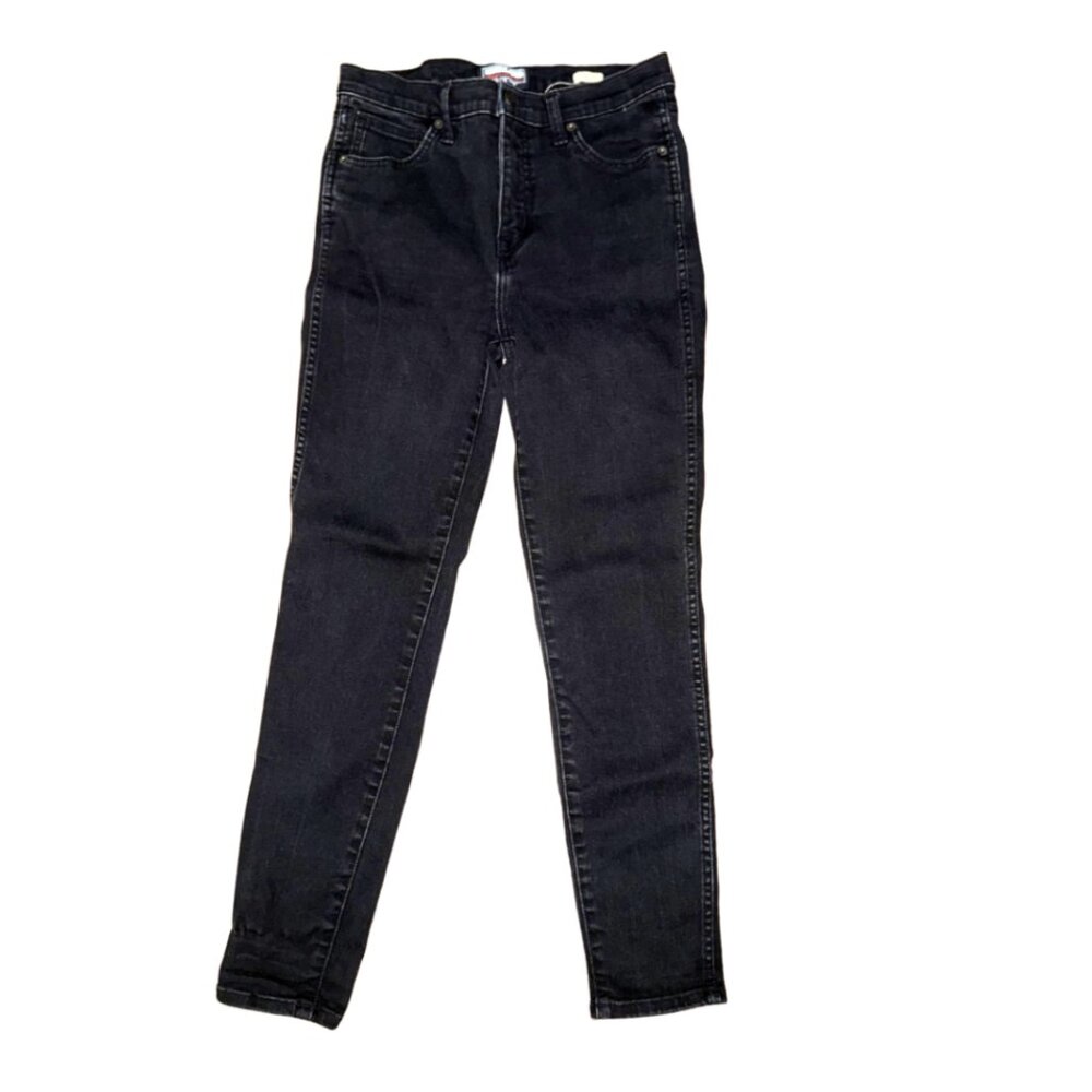 Kirkland Signature Black High‑Rise Skinny Jeans Size 8 – Gently Used, Stretch
